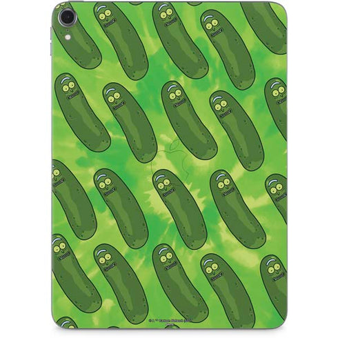 Adult Swim Rick and Morty Pickle Rick Pattern Apple iPad Pro Skin