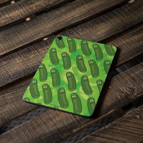 Adult Swim Rick and Morty Pickle Rick Pattern Apple iPad Pro Skin