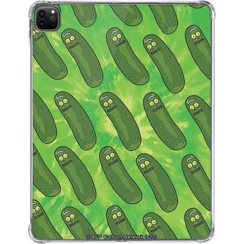 Adult Swim Rick and Morty Pickle Rick Pattern iPad Pro 11in (2024) Clear Case