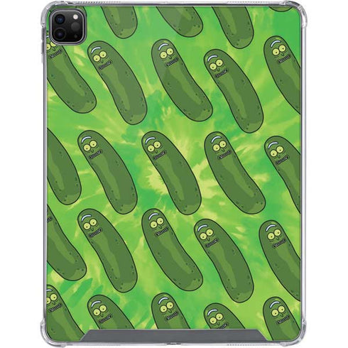 Adult Swim Rick and Morty Pickle Rick Pattern iPad Cases