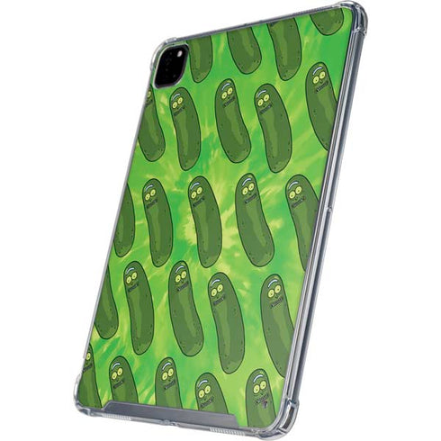 Adult Swim Rick and Morty Pickle Rick Pattern iPad Cases