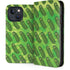 Adult Swim Rick and Morty Pickle Rick Pattern iPhone 15 Folio Case