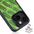 Adult Swim Rick and Morty Pickle Rick Pattern iPhone 15 Kickstand Case