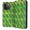 Adult Swim Rick and Morty Pickle Rick Pattern iPhone 15 Pro Folio Case