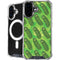 Adult Swim Rick and Morty Pickle Rick Pattern iPhone 16 MagSafe Case