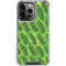 Adult Swim Rick and Morty Pickle Rick Pattern iPhone 16 Pro Clear Case