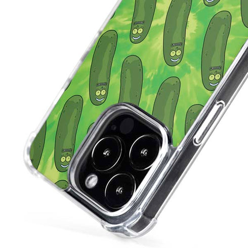 Adult Swim Rick and Morty Pickle Rick Pattern iPhone 16 Pro MagSafe Case