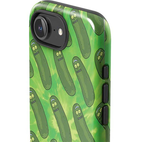 Adult Swim Rick and Morty Pickle Rick Pattern iPhone 16e Impact Case