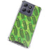 Adult Swim Rick and Morty Pickle Rick Pattern Moto G 5G (2025) Clear Case