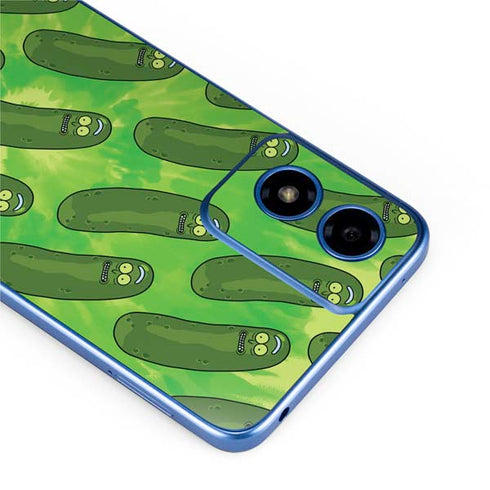Adult Swim Rick and Morty Pickle Rick Pattern Moto G Play 4G (2024) Skin