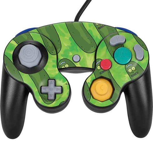 Adult Swim Rick and Morty Pickle Rick Pattern Nintendo Skins