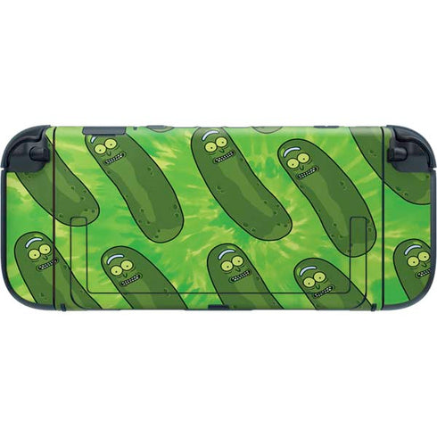 Adult Swim Rick and Morty Pickle Rick Pattern Nintendo Switch 2 (2025) with Joy-Con Skin