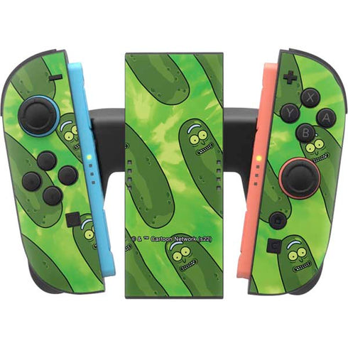 Adult Swim Rick and Morty Pickle Rick Pattern Nintendo Switch 2 (2025) Joy-Con Controller Skin