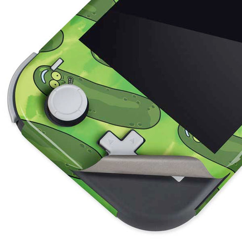 Adult Swim Rick and Morty Pickle Rick Pattern Nintendo Switch Lite Skin