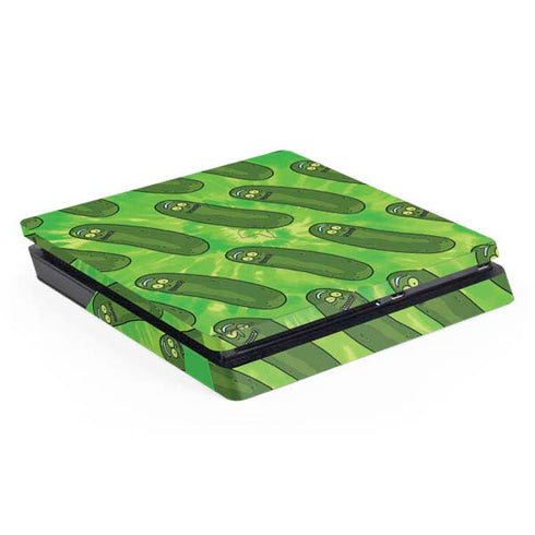 Adult Swim Rick and Morty Pickle Rick Pattern PlayStation PS4 Skins