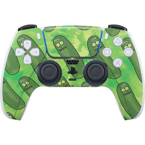 Adult Swim Rick and Morty Pickle Rick Pattern PlayStation PS5 Skins