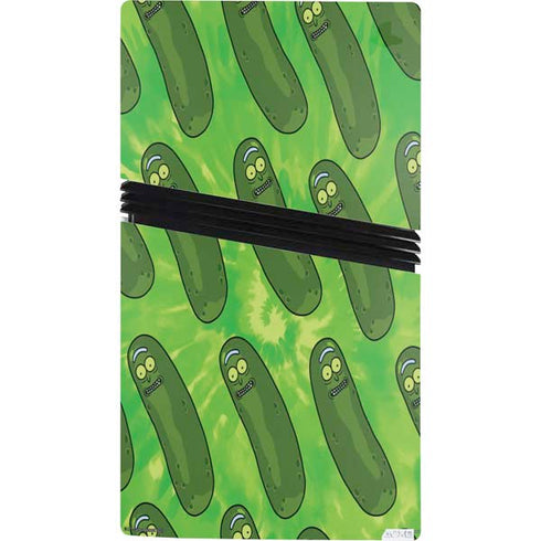 Adult Swim Rick and Morty Pickle Rick Pattern PS5 Pro Bundle Skin