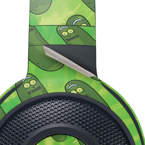 Adult Swim Rick and Morty Pickle Rick Pattern Razer Kraken X Skin