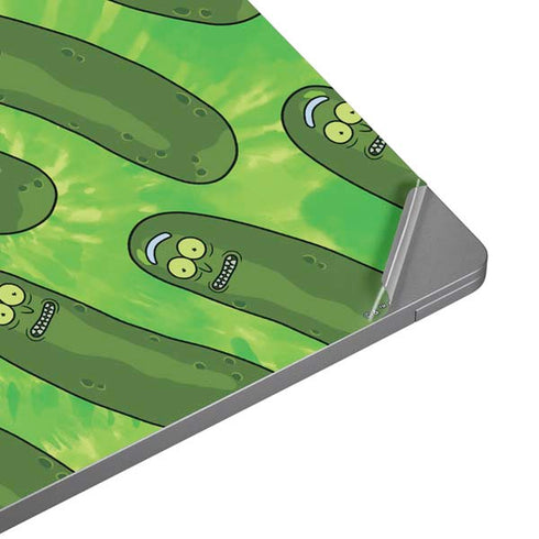 Adult Swim Rick and Morty Pickle Rick Pattern Laptop Skins