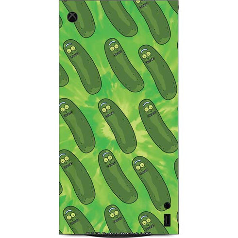 Adult Swim Rick and Morty Pickle Rick Pattern XBox Series X Digital Edition Console Skin