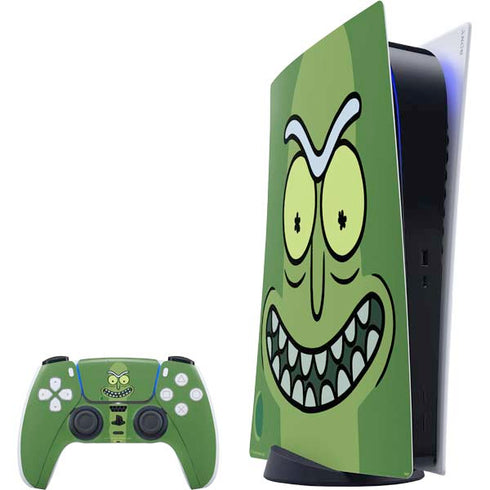 Adult Swim Rick and Morty Pickle Rick PlayStation PS5 Skins