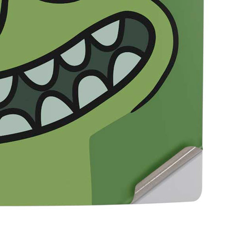 Adult Swim Rick and Morty Pickle Rick PS5 Pro Disk Console Skin