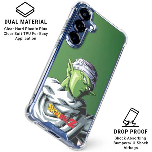 Dragon Ball Z Picolo Portrait Galaxy S25 Clear Case