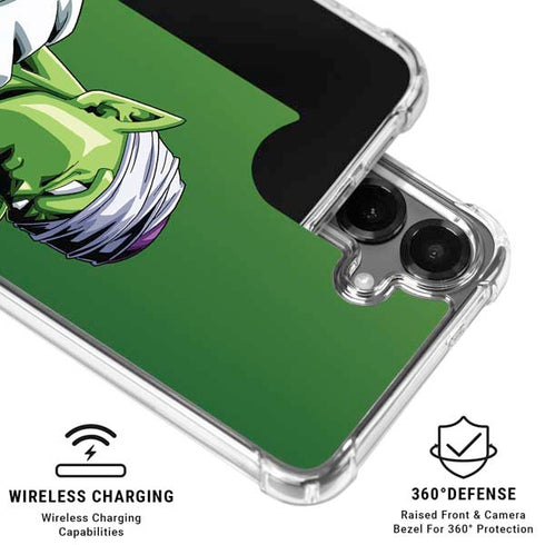 Dragon Ball Z Picolo Portrait Galaxy S26 Plus Clear Case