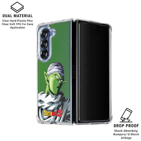 Dragon Ball Z Picolo Portrait Galaxy Z Fold6 Clear Case