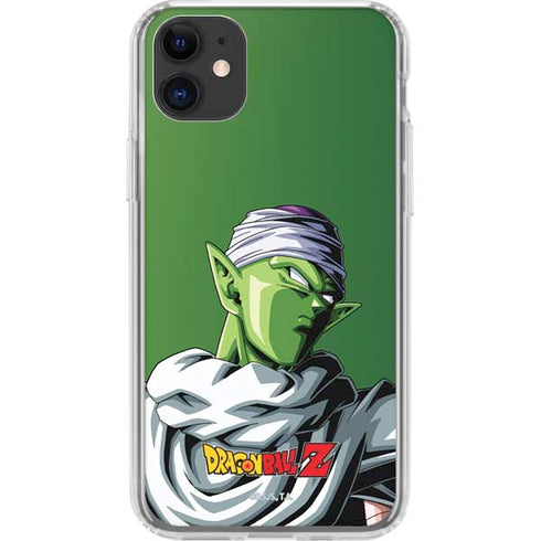 Dragon Ball Z Picolo Portrait iPhone 11 Clear Case