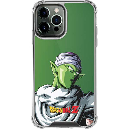 Dragon Ball Z Picolo Portrait iPhone 14 Pro Max Clear Case