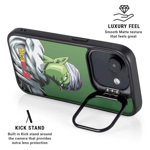 Dragon Ball Z Picolo Portrait iPhone 16e Kickstand Case
