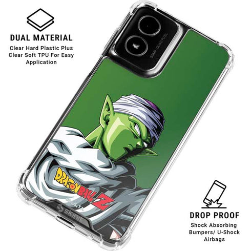 Dragon Ball Z Picolo Portrait Moto G Power 5G (2024) Clear Case