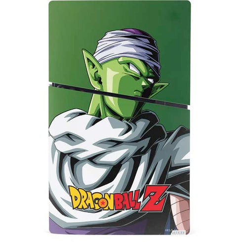 Dragon Ball Z Picolo Portrait PS5 Slim Digital Edition Console Skin
