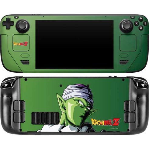 Dragon Ball Z Picolo Portrait Steam Deck Handheld Gaming Computer OLED Skin
