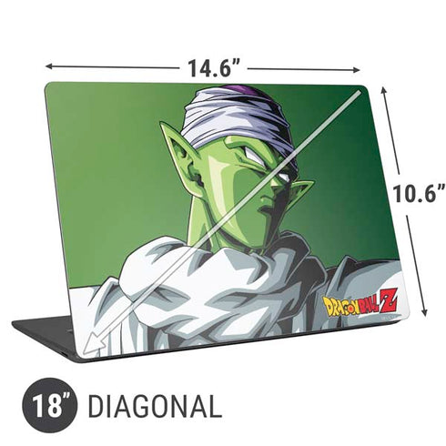 Dragon Ball Z Picolo Portrait Universal Laptop 18in (14.6 x 10.6in) Skin