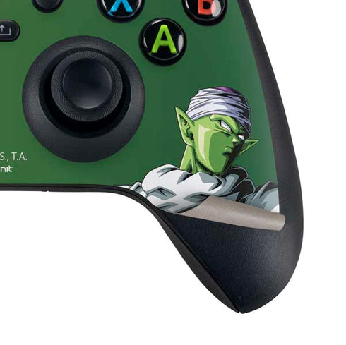 Dragon Ball Z Picolo Portrait Xbox Series X Controller Skin