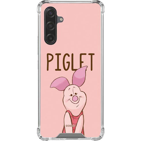Disney Winnie the Pooh Piglet Portrait Galaxy A17 Clear Case