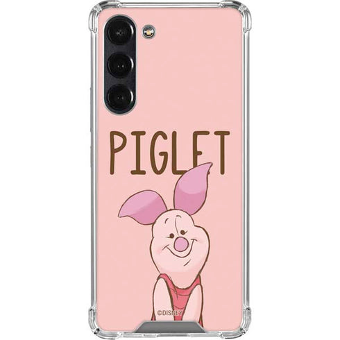 Disney Winnie the Pooh Piglet Portrait Galaxy S24 FE Clear Case