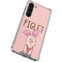 Disney Winnie the Pooh Piglet Portrait Galaxy S24 FE Clear Case