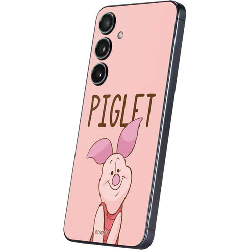 Disney Winnie the Pooh Piglet Portrait Galaxy S24 Plus Skin