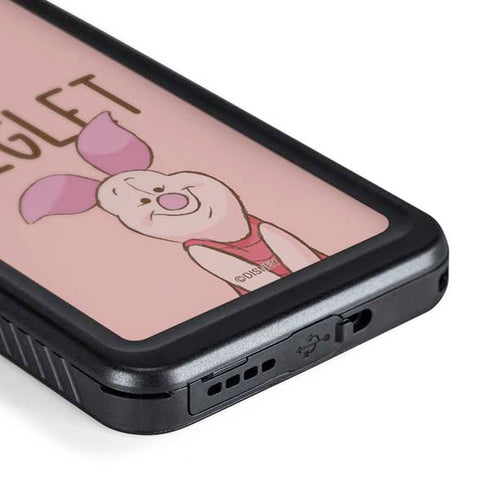 Disney Winnie the Pooh Piglet Portrait Galaxy S24 Plus Waterproof Case