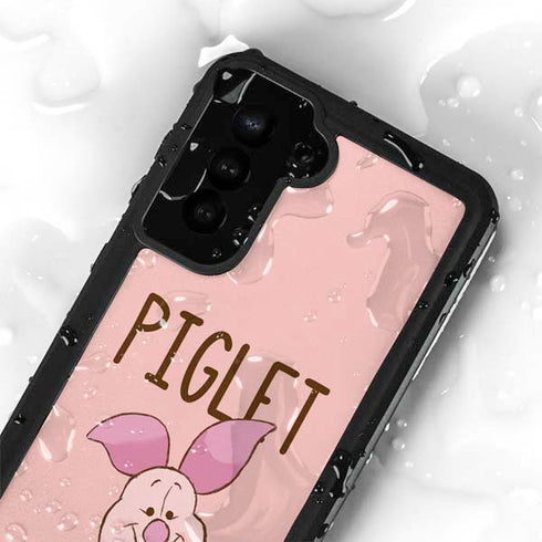 Disney Winnie the Pooh Piglet Portrait Galaxy S24 Plus Waterproof Case