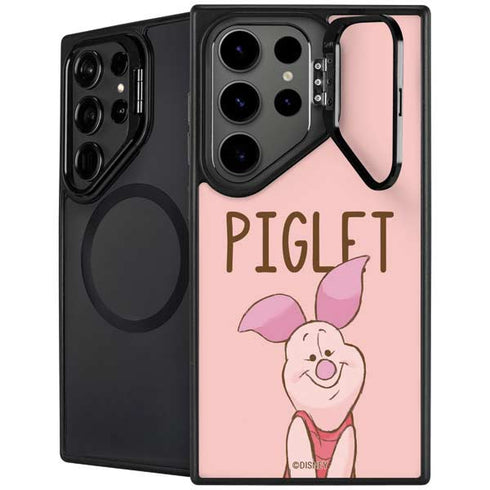 Disney Winnie the Pooh Piglet Portrait Galaxy S24 Ultra Kickstand Case