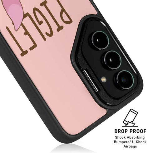 Disney Winnie the Pooh Piglet Portrait Galaxy S26 Plus Kickstand Case