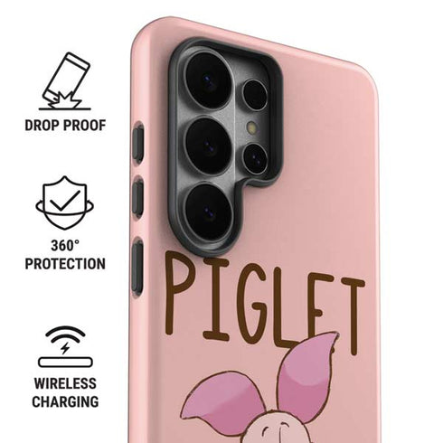 Disney Winnie the Pooh Piglet Portrait Galaxy S26 Ultra Impact Case