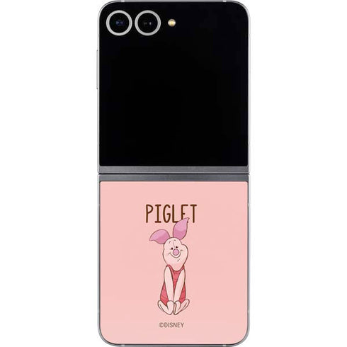 Disney Winnie the Pooh Piglet Portrait Galaxy Z Flip6 Skin