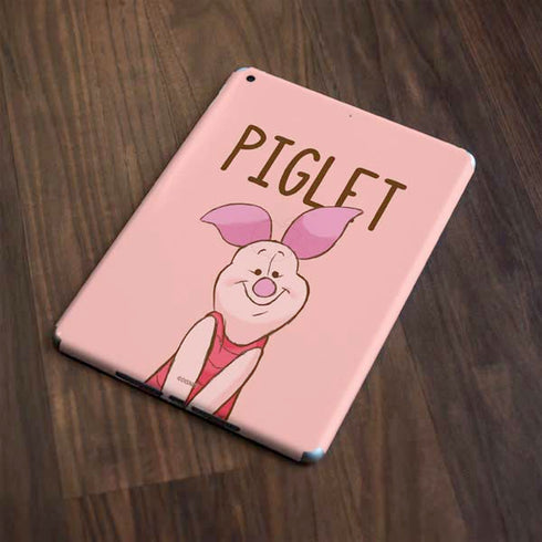 Disney Winnie the Pooh Piglet Portrait Apple iPad Skin