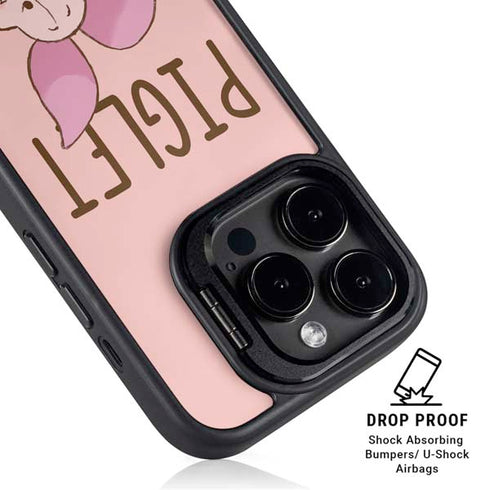Disney Winnie the Pooh Piglet Portrait iPhone 13 Pro Max Kickstand Case