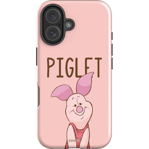 Disney Winnie the Pooh Piglet Portrait iPhone 16 Plus Impact Case